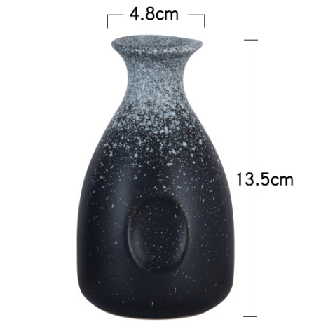 Japanese creative tableware home restaurant shochu pot wine cup sake set wine vessel ceramic wine vessel fruit wine Japanese wine set