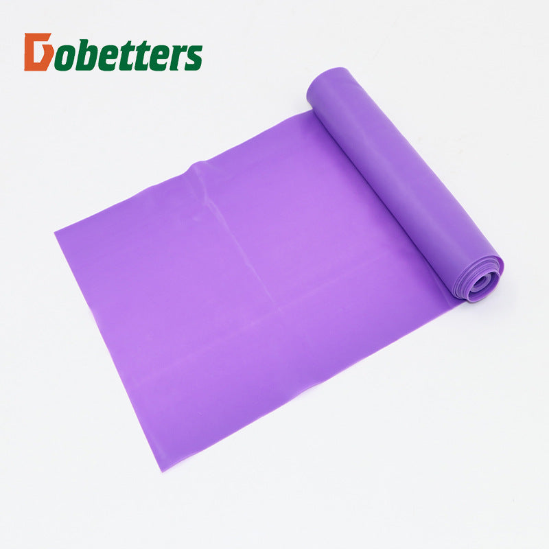 TPE yoga rally elastic band stretch band stretch band resistance band pull rope fitness rally band