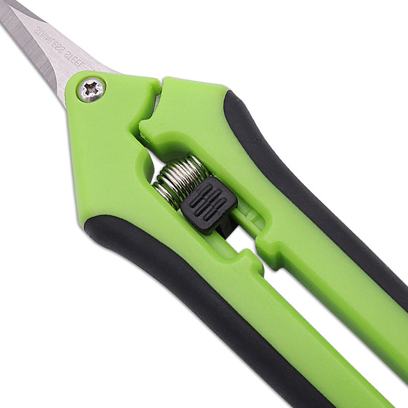 Stainless steel fruit shears gardening flower arrangement orchard pruning shears multi-purpose gardening garden scissors