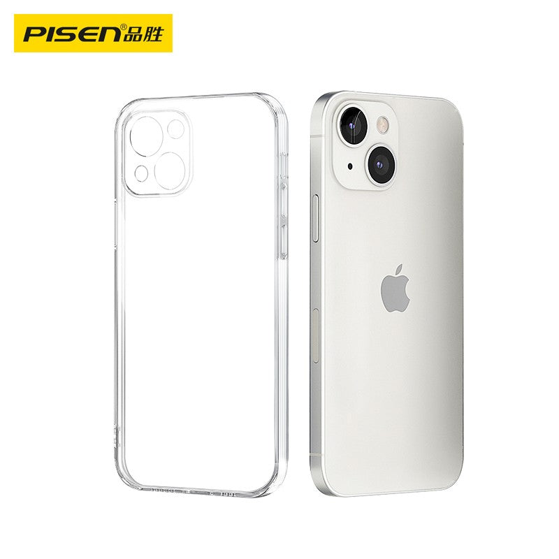 Pinsheng Apple 13 mobile phone case anti-fall protective shell iphone13 protective case anti-fall all-inclusive lens mobile phone case soft shell transparent