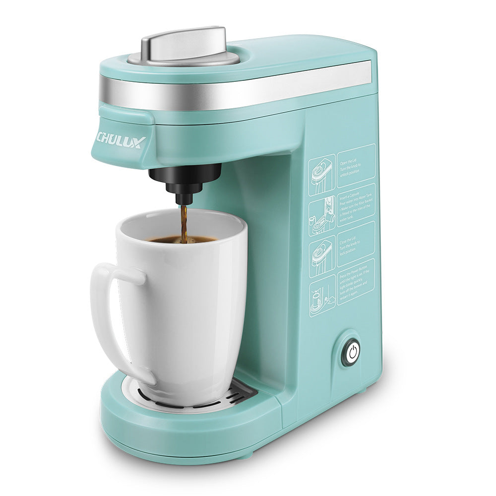 Kitchen Lex American Kcup Capsule Coffee Machine Home Hotel Use Single Cup Coffee Powder to Brew Cross-border Foreign Trade