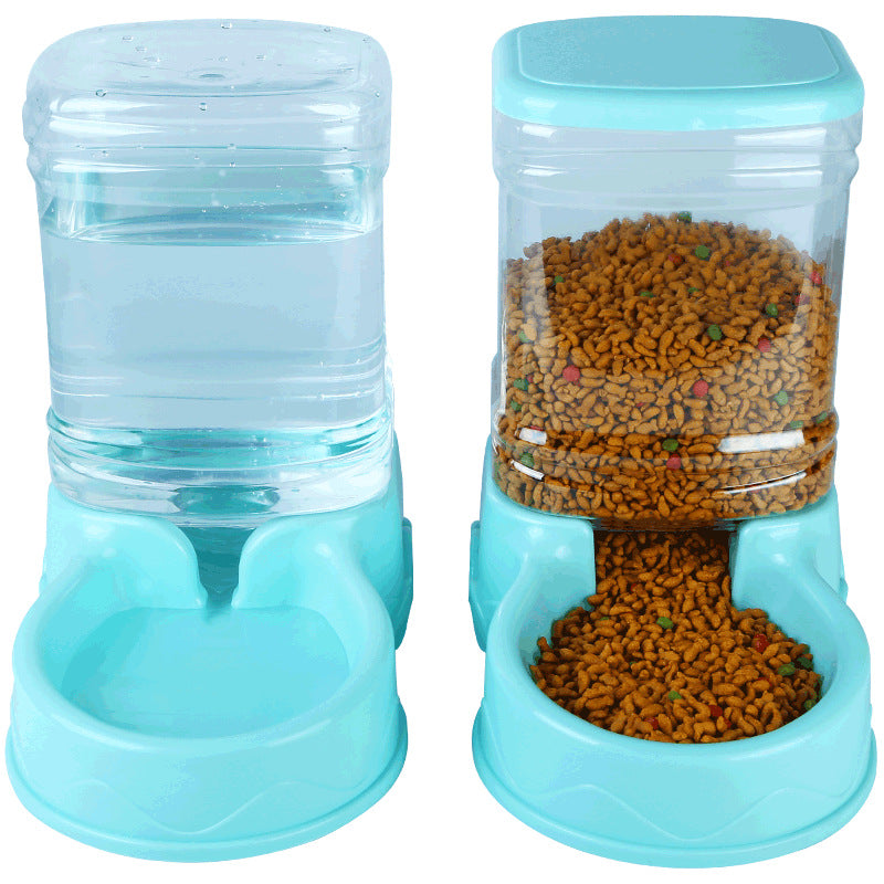 Pet Water Dispenser Cat Food Cat Automatic Water Feeder 3.5L Dog Feeder Set Drop Delivery