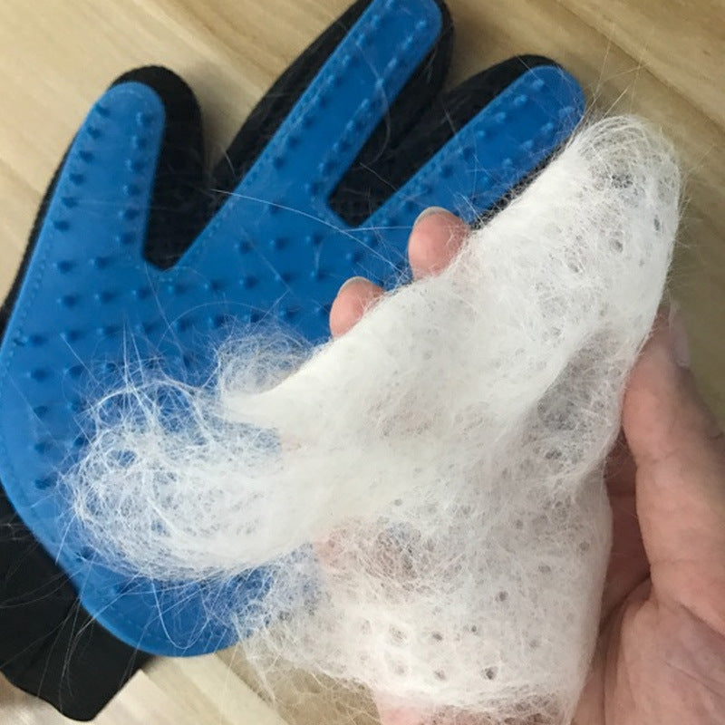 spot cat gloves, pet dog bath, massage brush, cat hair removal and floating hair cleaning brush