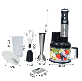 European multi-functional kitchen hand-held cooking stick baby food supplement electric stirring stick cooking machine juicer vegetable cutter