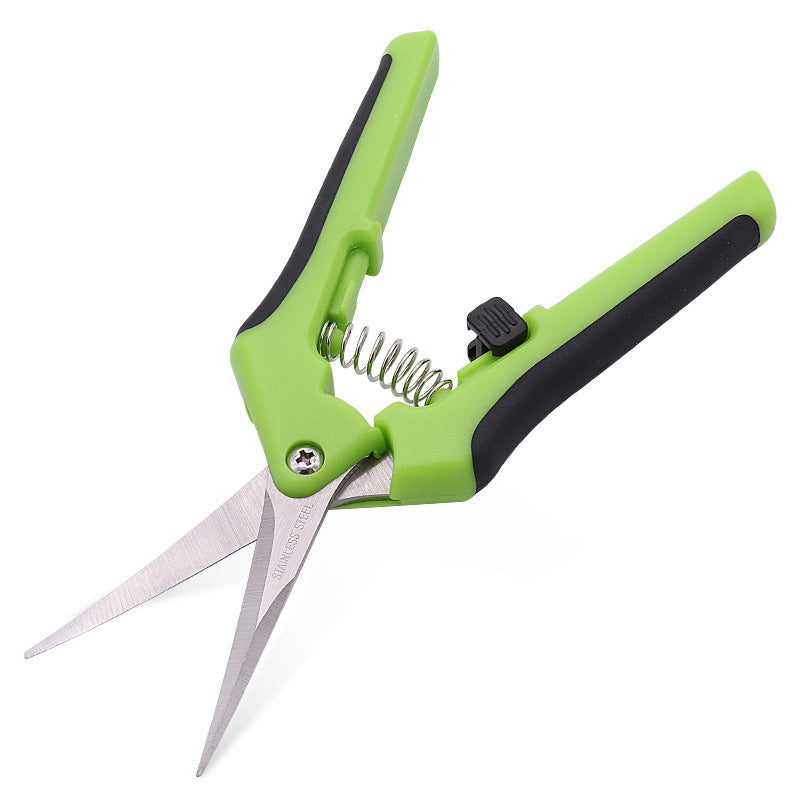 Stainless steel fruit shears gardening flower arrangement orchard pruning shears multi-purpose gardening garden scissors