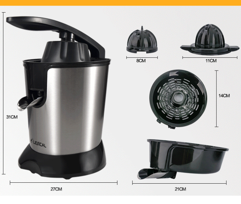 European standard stainless steel hand-pressed electric juice machine juice machine lemon orange residue juice separation cooking machine juicer
