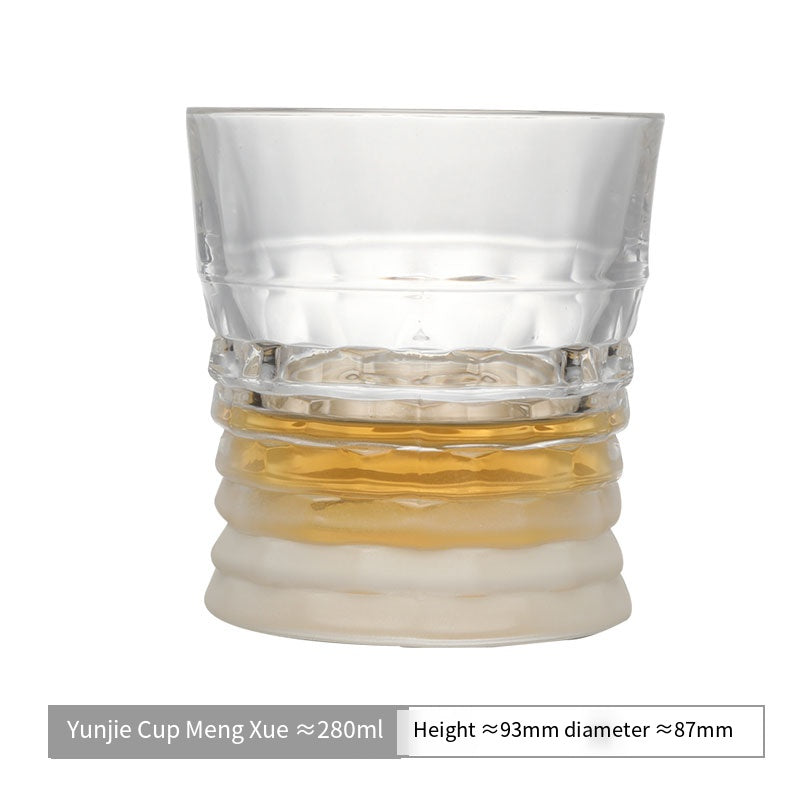 Take the cloud as the order and the moon as the ground/medieval French glass cloud order glass whiskey glass foreign wine glass beer mug