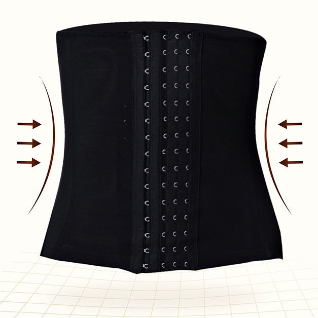 Mesh six-breasted belly belt body sculpting clothes postpartum belly reduction restraint waist belt waist belt waist clip
