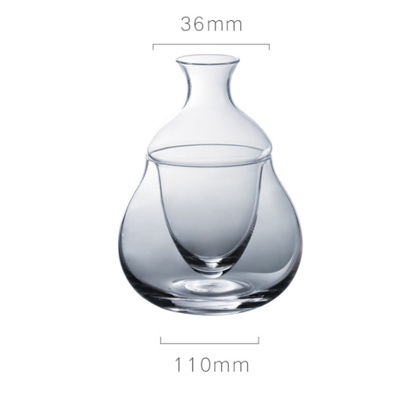 Japanese creative Toyo Sasaki glass Japanese sake cup sake jug cold wine jug ice wine jug wine warm wine jug