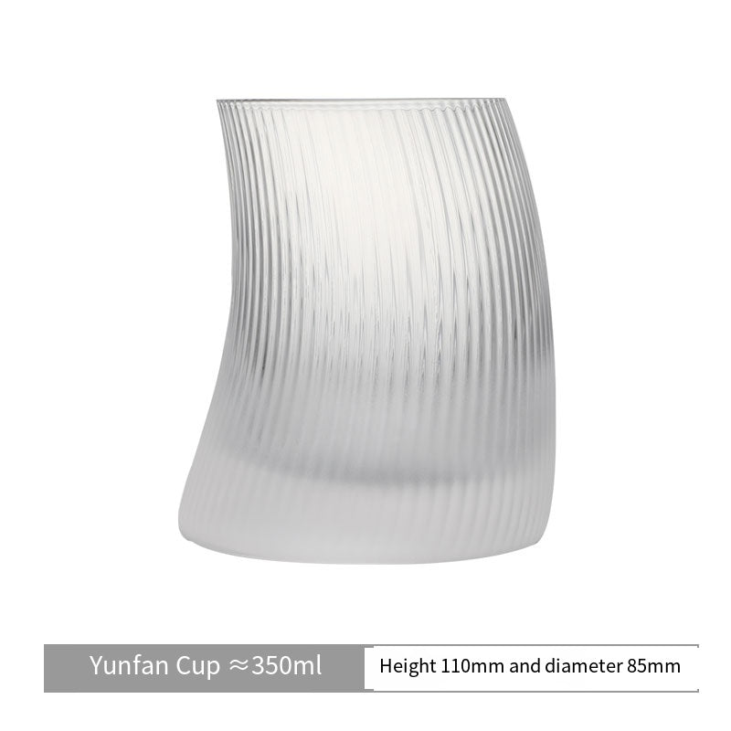 Yun Fan Ji Cang Hai Medieval Glass VINTAGE Finnish Cup Whiskey Glass Nordic Wind Ins Wind Cup