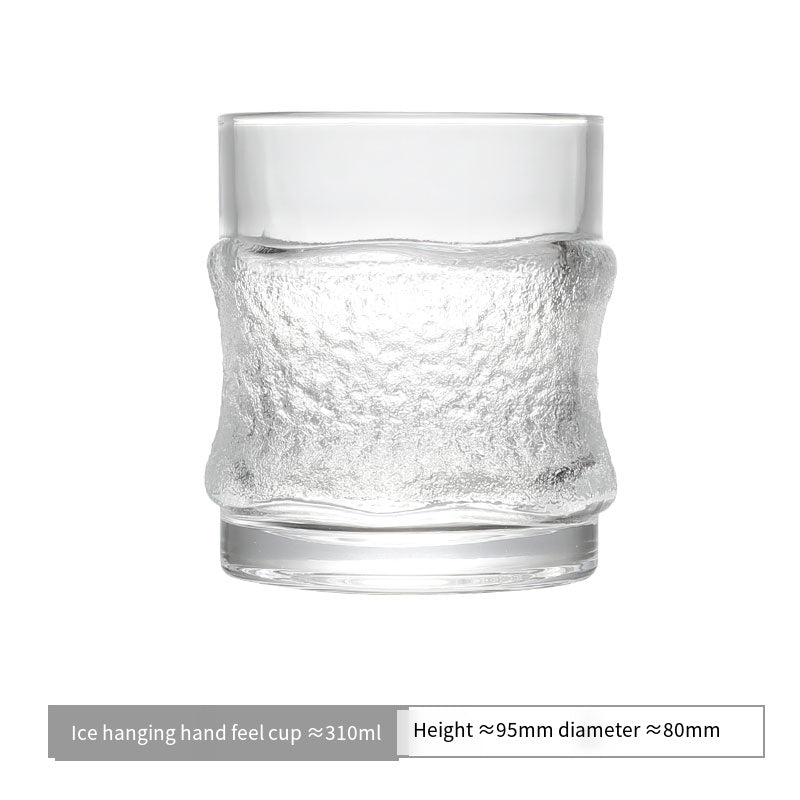 Limited ice cup hand feeling cup high-end whiskey glass Japanese glass super close-fitting wine glass beer glass