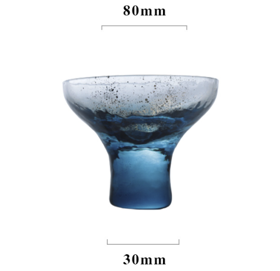 Star Cup Japanese Yachidai Toyo Sasaki Sake Jug Lead-Free Glass Wine Separator Sake Cup Spirits Cup