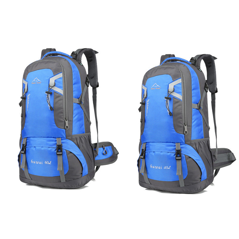 mountaineering bag, outdoor travel backpack, large capacity 40L60L cycling bag, travel luggage storage, hiking bag