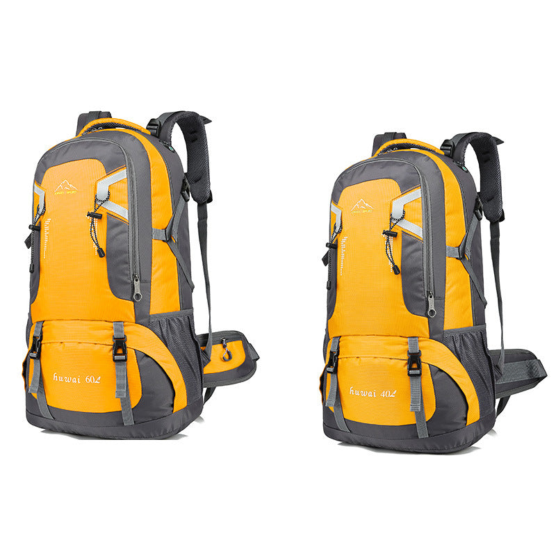 mountaineering bag, outdoor travel backpack, large capacity 40L60L cycling bag, travel luggage storage, hiking bag