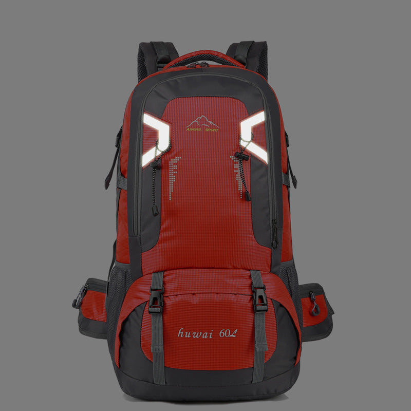 mountaineering bag, outdoor travel backpack, large capacity 40L60L cycling bag, travel luggage storage, hiking bag