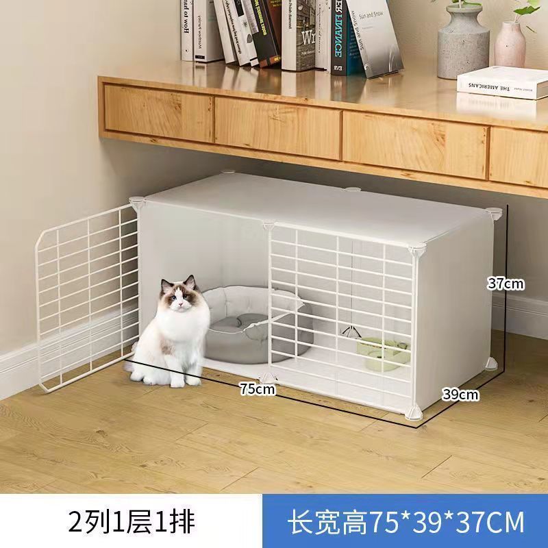 Cat cage with toilet villa extra large free space indoor empty cage cat house home three-tier small cat cat litter