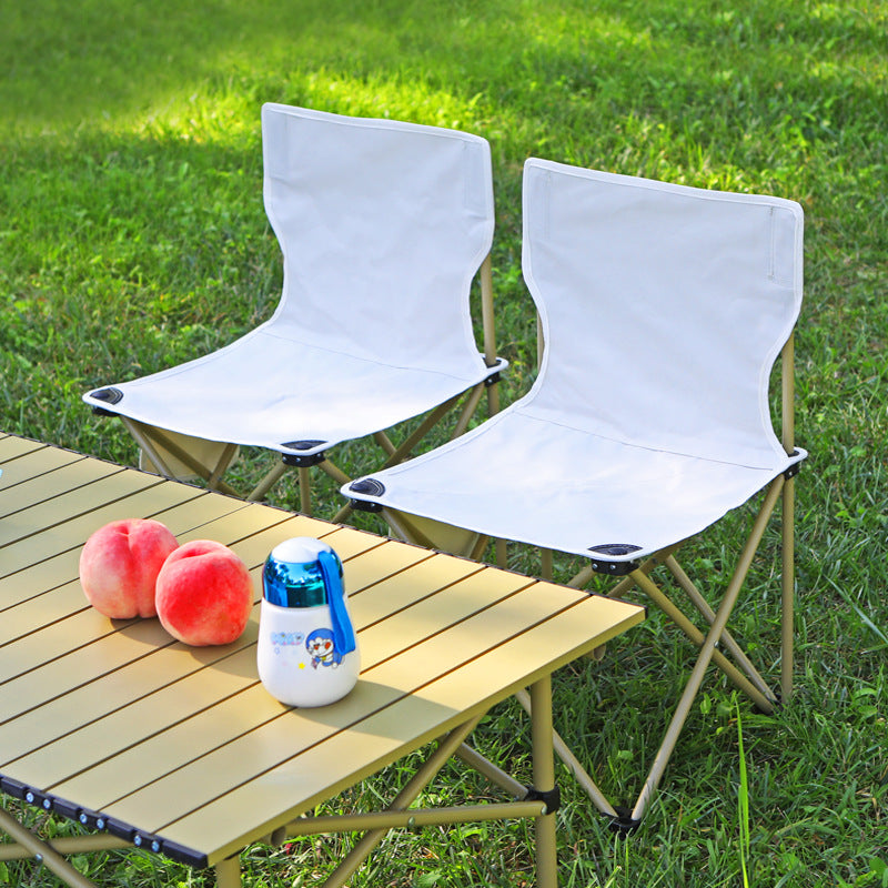 Carefully selected folding chairs, portable camping, picnics, barbecues, pony maza art, sketching, fishing, folding chairs with backrests