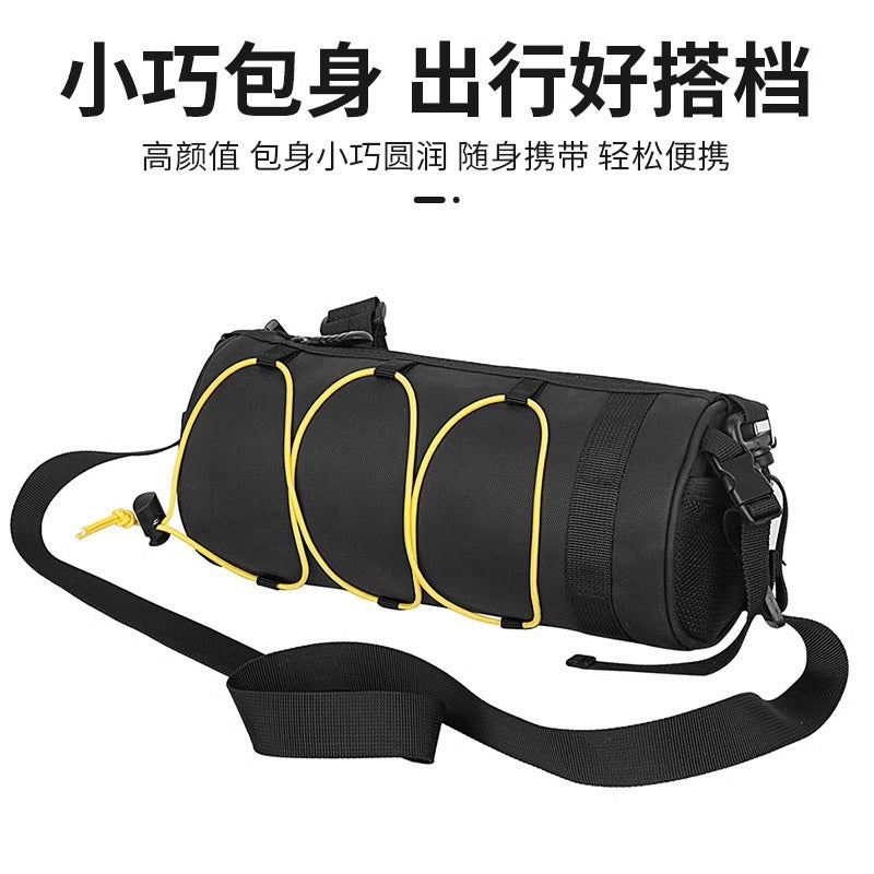 Off-road bike bag mountain bike front beam mobile phone bag top tube bag waterproof saddle bag riding accessories set
