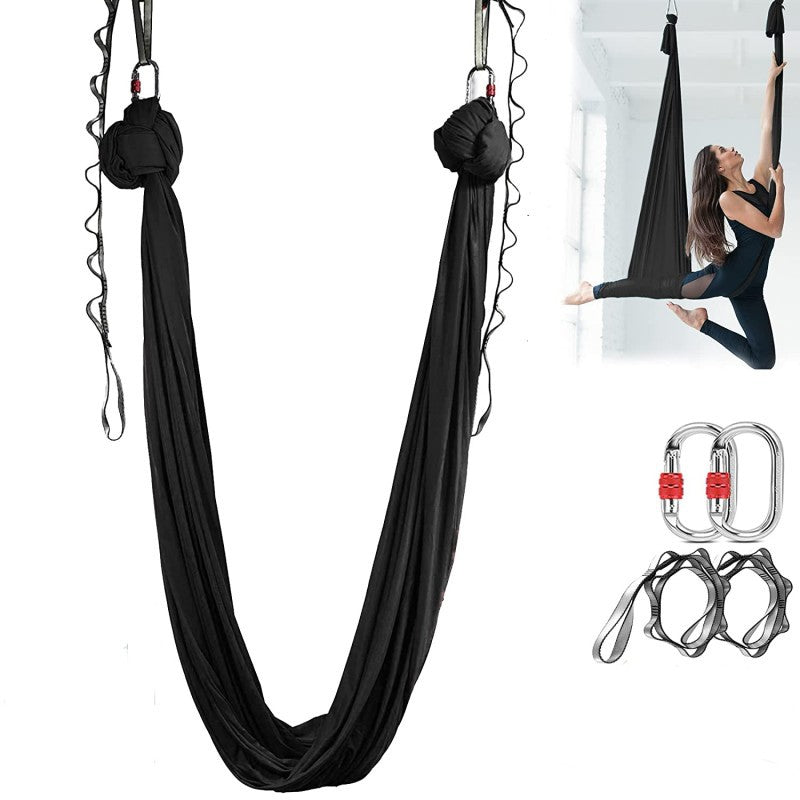 5 meters aerial yoga hammock 2.8 meters wide swing home indoor accessories fixed rope sling cloth for yoga studio special