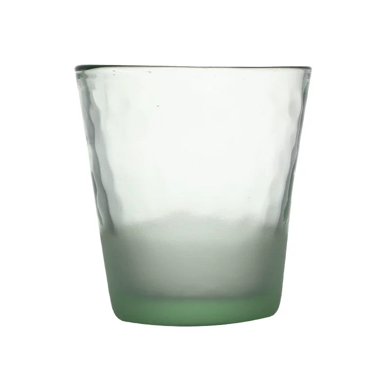 {Mint at the beginning of zero and long night together} Medieval Japanese glass wine glass water glass beer mug wabi sabi cup vintage