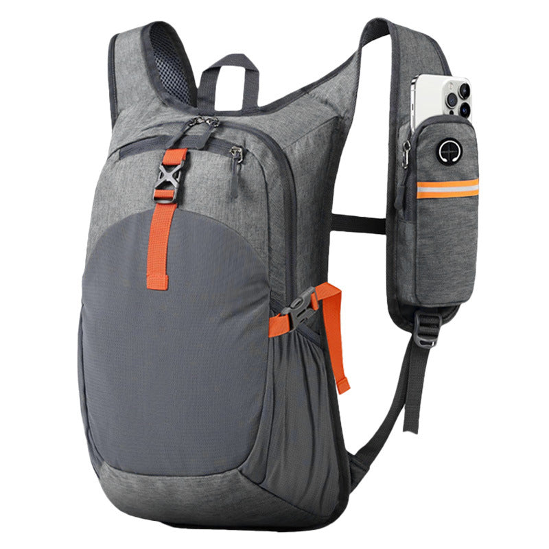 Cross-border new outdoor men's and women's lightweight, breathable, water-repellent trekking backpack, backpack, foldable storage travel bag