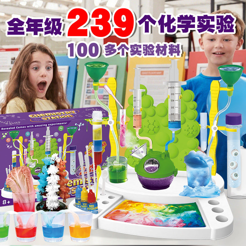 Science Experiment Set, Chemistry Experiment Equipment, Primary School Students' Experimental Equipment, Science and Education Frontier Children's Educational Toys