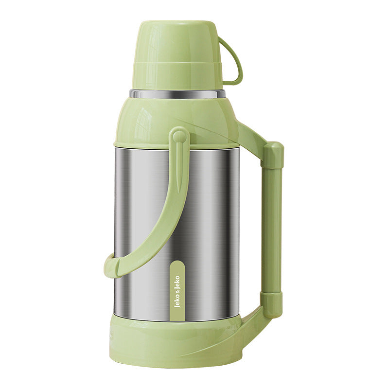 JEKO Thermos Household Thermos Kettle Vintage Tea Bottle Warmer Office Student Dormitory Large Capacity Boiling Water Bottle