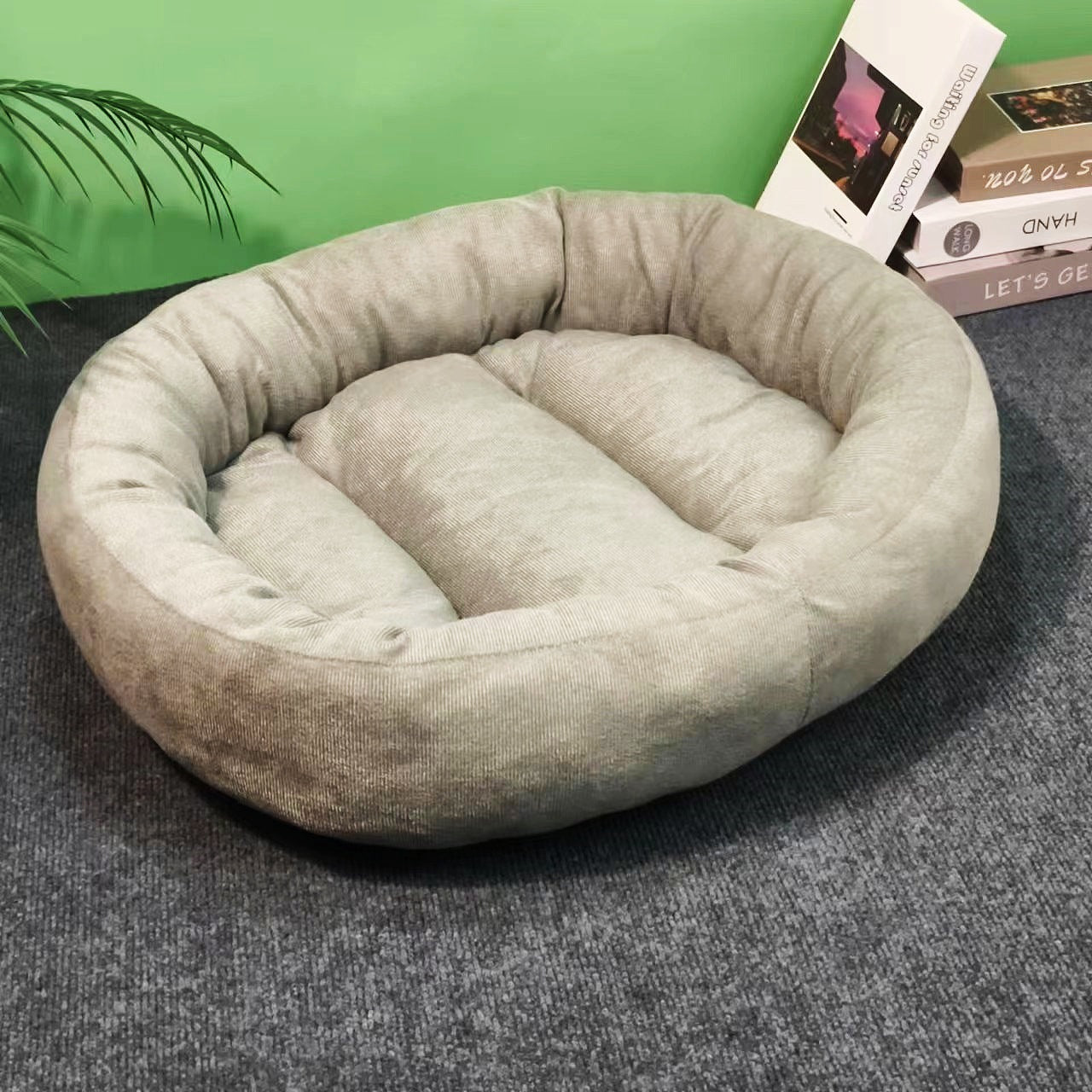 kennel oval pet kennel cool kennel dog bed medium and large kennel mat winter warm cat kennel