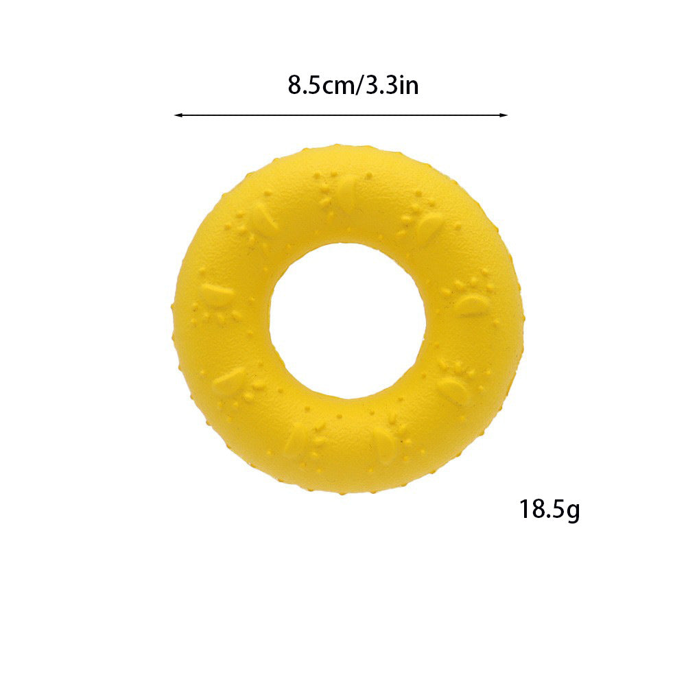 EVA pet toys dog frisbee bite ring dog toys can't bite teeth grinding pet ball puppy supplies dog pull tab