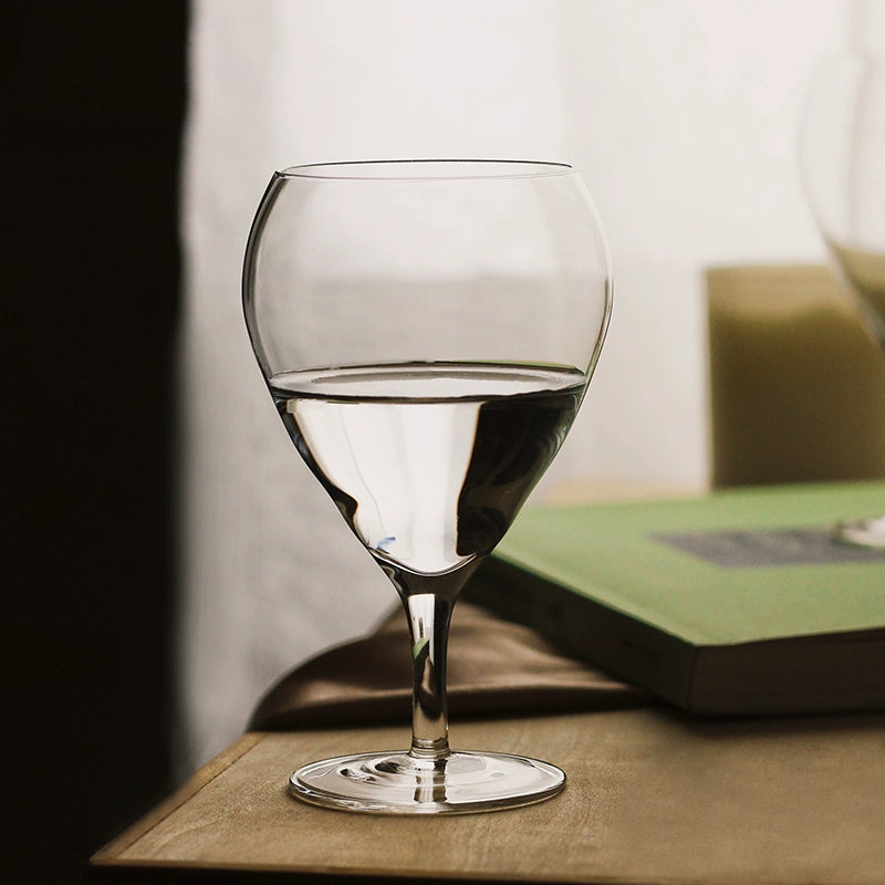 Water drop glass champagne glass juice glass wine glass universal cup small and exquisite red wine glass little red book