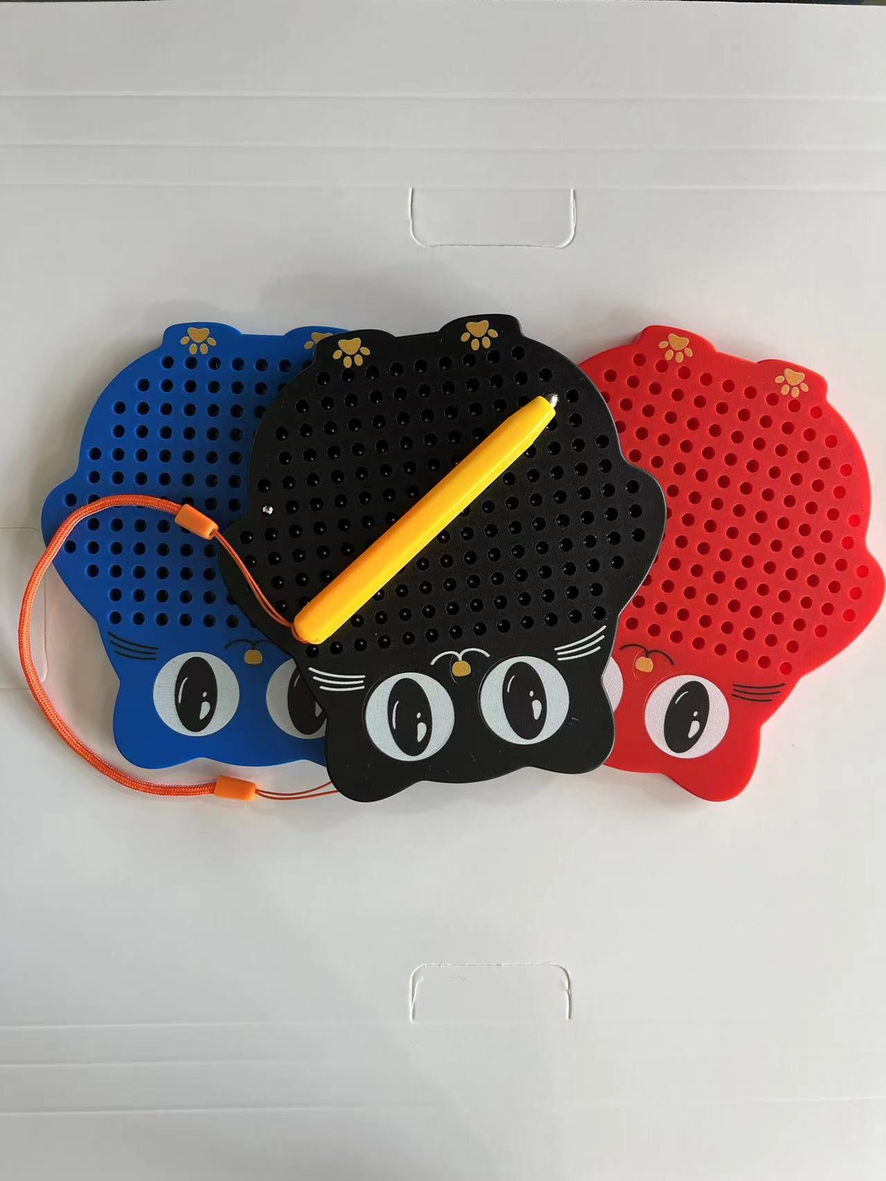 Alphanumeric magnetic writing board steel beads magnetic drawing board educational creative toys factory direct export to Europe and America