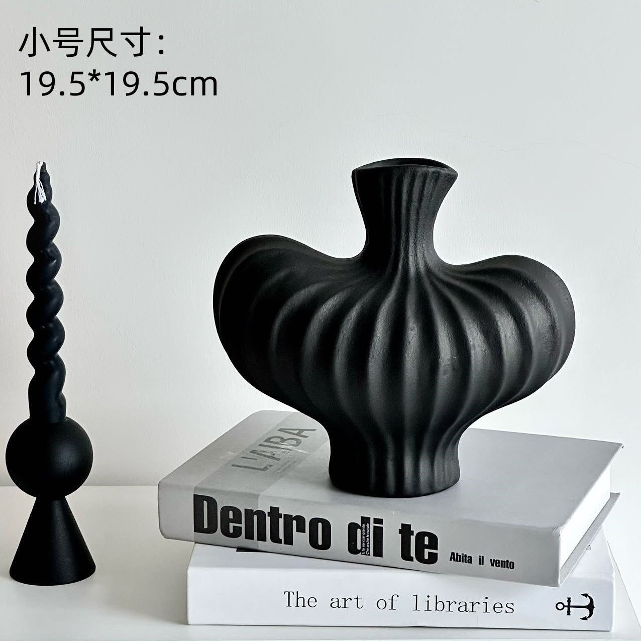 Wabi-sabi style ceramic vase flower arrangement ornaments high-end niche home decoration French light luxury vase ceramic vase