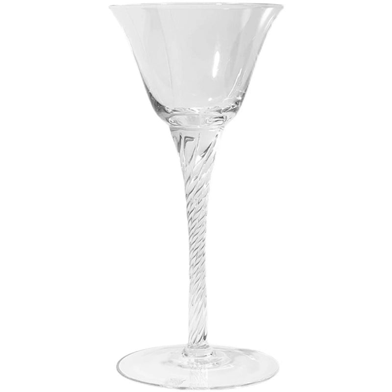 Medieval style red wine glass French crystal glass champagne glass foreign wine glass cocktail wine glass niche transparent small fragrance