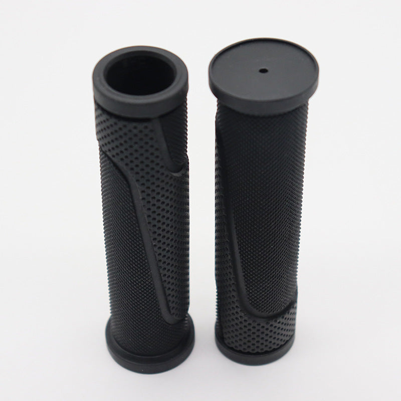 Two-color bicycle mountain handlebar cover mountain bike handle cover road bike bicycle rubber anti-slip handlebar accessories