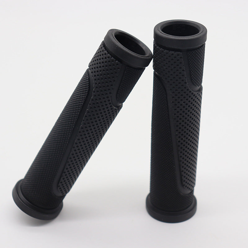 Two-color bicycle mountain handlebar cover mountain bike handle cover road bike bicycle rubber anti-slip handlebar accessories