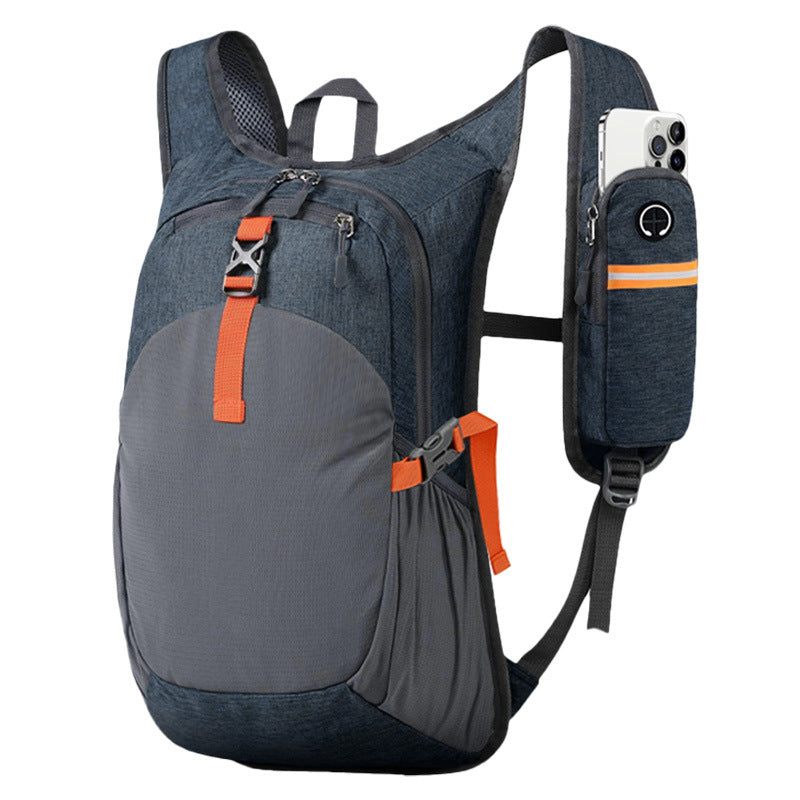 Cross-border new outdoor men's and women's lightweight, breathable, water-repellent trekking backpack, backpack, foldable storage travel bag