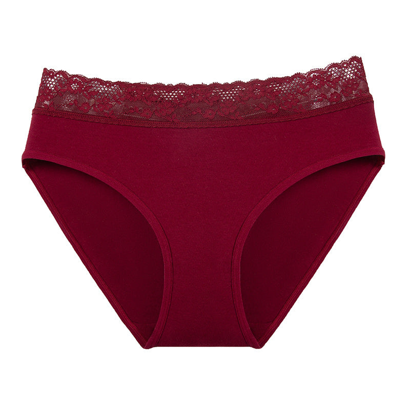 multi-size briefs lace ladies pure cotton high waist sexy underwear