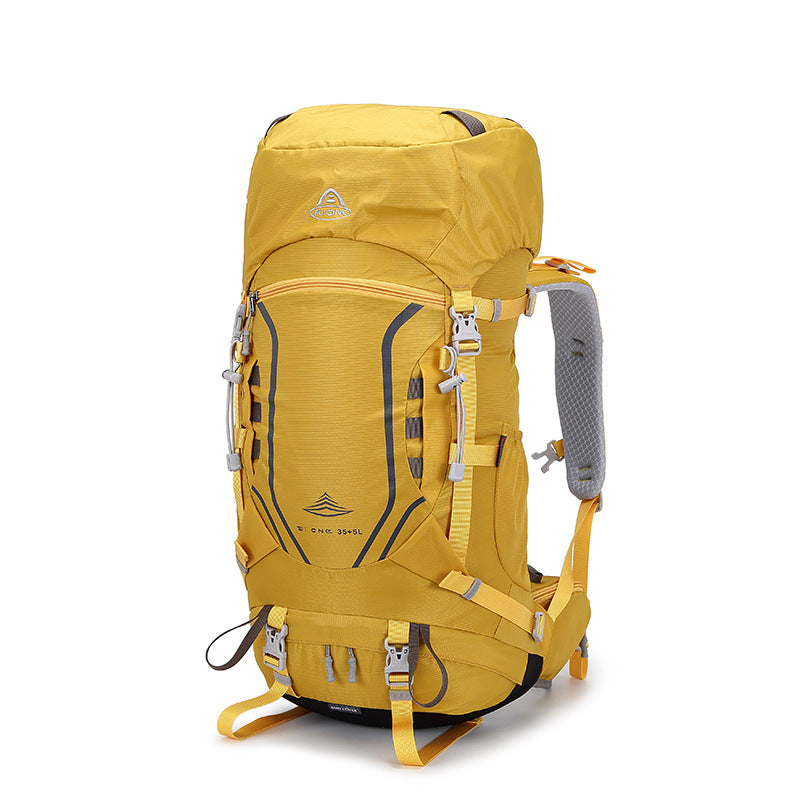 Ai Wang Outdoor Hiking Bag Suspension Carrying Large Capacity Travel Backpack Camping Trekking Bag Carrying Cycling Bag 40 Liters