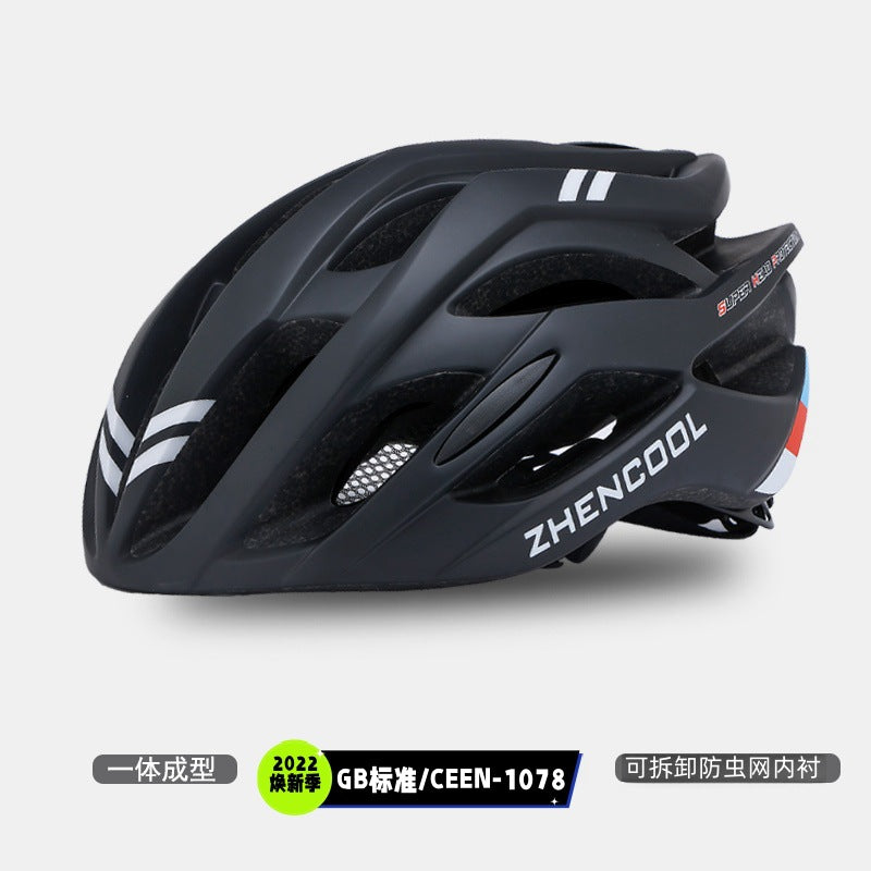 Bicycle helmet male mountain bike road bike folding bike balance bike single wheel slip safety helmet riding equipment
