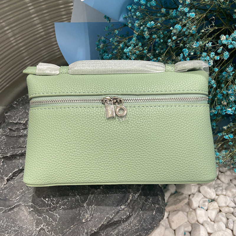 New LP Bag L19 Lunch Box Bag One Shoulder Crossbody Portable Simple and Fashionable