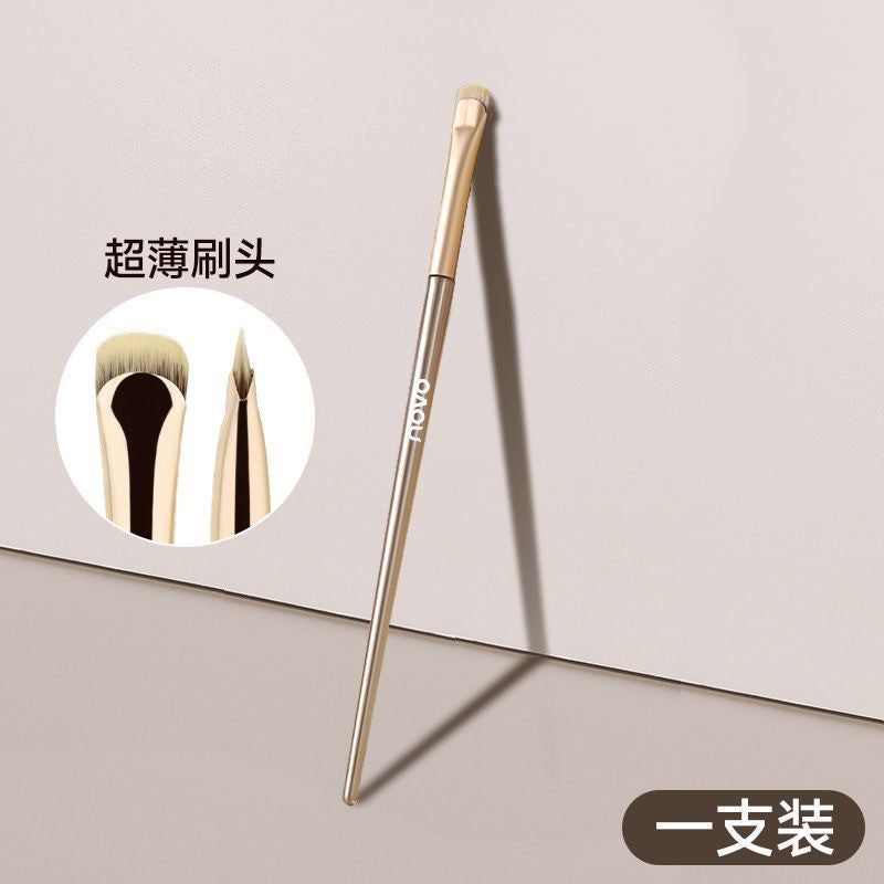 NOVO crescent makeup brush, eyeliner brush, blending brush, eye brush, down to silkworm detail brush, multi-functional makeup tool