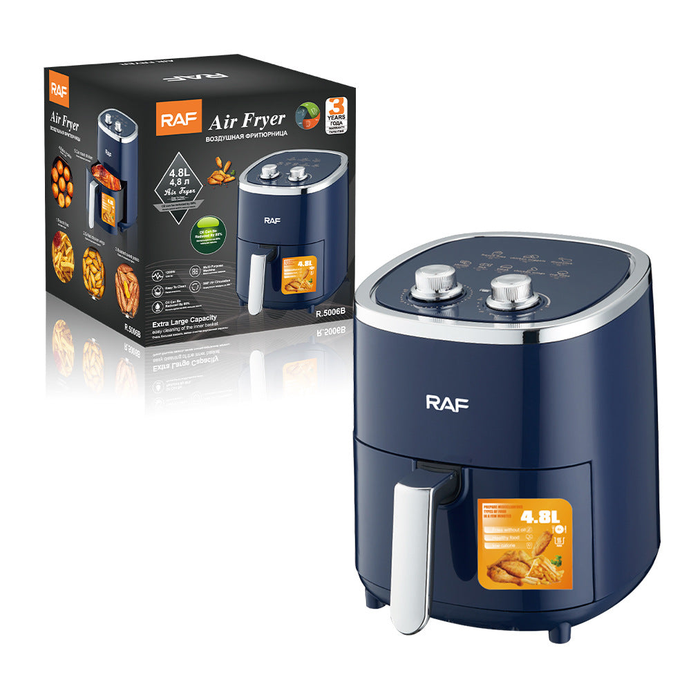 Smart Oil-Free Air Fryer Large Capacity, Low-Fat Electric Fryer for Healthy Cooking Free Worldwide Shipping