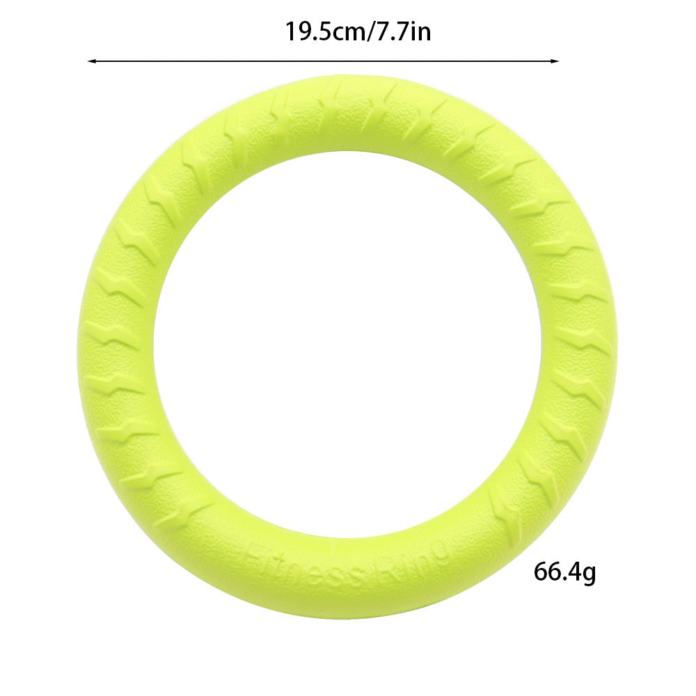 EVA pet toys dog frisbee bite ring dog toys can't bite teeth grinding pet ball puppy supplies dog pull tab