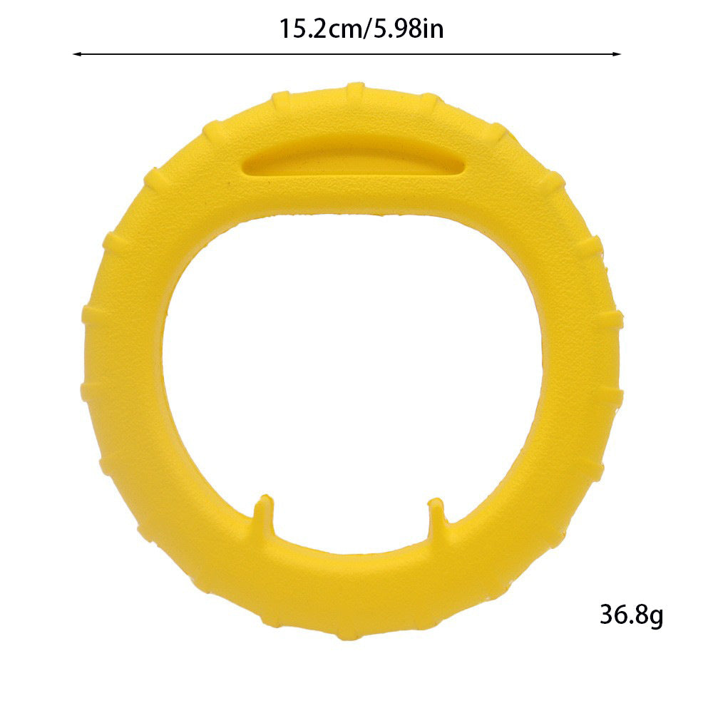 EVA pet toys dog frisbee bite ring dog toys can't bite teeth grinding pet ball puppy supplies dog pull tab