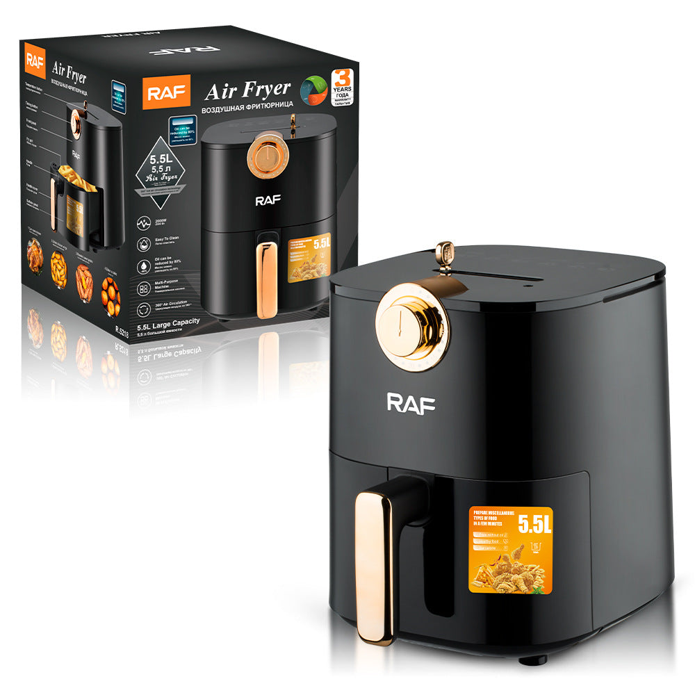 RAF European Standard Fume-Free Air Fryer Multi-Function Smart Oven for Healthy Cooking R.5218