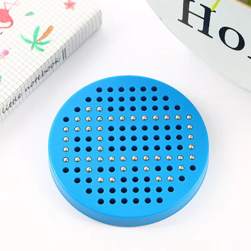Alphanumeric magnetic writing board steel beads magnetic drawing board educational creative toys factory direct export to Europe and America