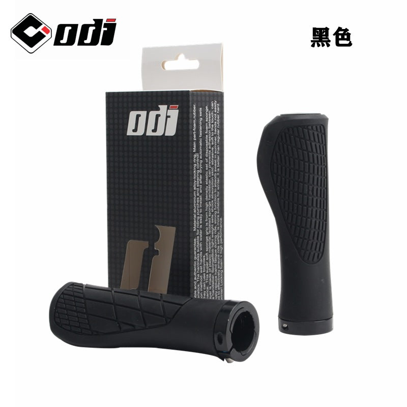 American ODI Rubber Meat Ball Handlebar Grip Mountain Bike Grip Lockable Anti-Slip Shock Absorbing Folding Bike Cycling Grip