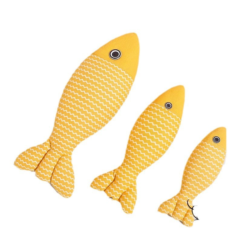 Cat toys to relieve boredom catnip simulation fish kitten cat funny cat stick kitten teeth grinding pet cat cat supplies