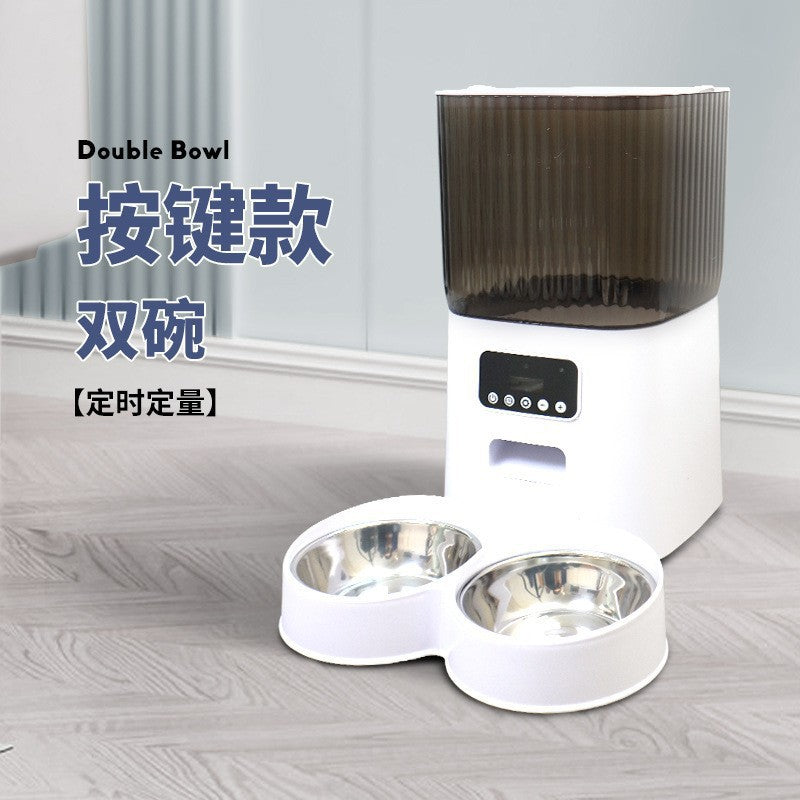 Explosive pet 5L automatic feeder, cat smart products, regular and quantitative remote feeding, dog universal