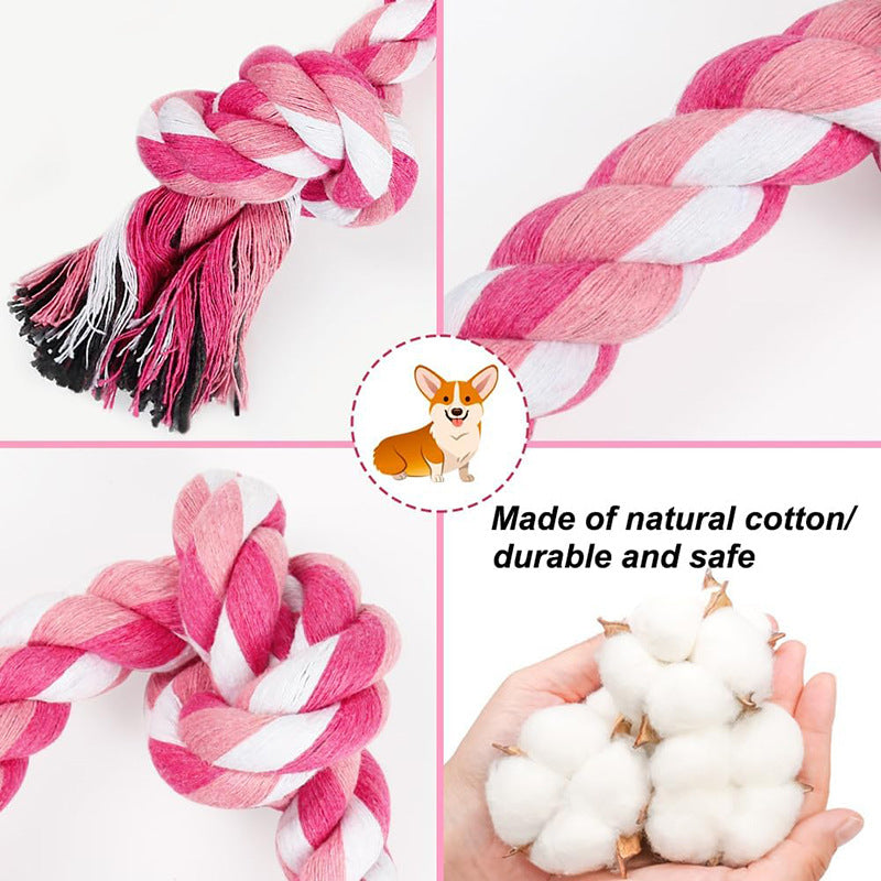 Interactive Dog Chew Toys for Small Dogs and Cats Dog Training Occlusal Rope Abrasion